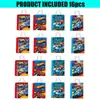 En stock Coche Hot Wheels coche de llamas bolsa de dulces bolsa de regalo bolsa de regalo trasera Bolsa de papel Kraft decoración de fiesta de cumpleaños