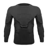 Calça Comprida Anticolisão de Futebol Personalizada para Homens, Equipamento de Proteção Esportiva para Treinamento de Basquete, Calça Esportiva Fitness Respirável Espessada para Proteção de Perna e Joelho