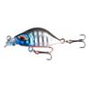 Plástico ABS isca dura dez cores submersa mini micro-objeto pequeno gordo Mino isca falsa 4.4cm3.5G ganchos triplos reforçados