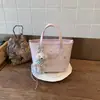 Bolso Cubo de Moda Sencillo de Primavera Transfronterizo de Nicho para Mujer 2026 Nuevo Modelo Bolso de Hombro Cruzado de Alta Gama para Viajes Diarios para Mujer