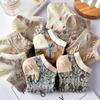 Meias Femininas Zhuji Primavera e Verão Mori Respiráveis Doce Estilo Japonês Versátil Cano Curto Vintage Tridimensional Femininas Meias de Barco Absorventes de Suor