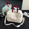Bolsa deportiva y de fitness de gran capacidad, bolso de mano ligero para viajes cortos y de negocios, bolsa de equipaje de almacenamiento para mujer, bolsa de equipaje de mano