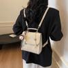 Bolso Pequeño Portátil Retro Coreano para Viajero Bolso de Hombro Maletín de Moda para Mujer 2025 Nuevo Otoño e Invierno
