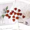 Anillo de Ágata Roja Natural Personalizado con Cabujón y Tallado de Piedra, Fondo Plano, Fondo Puntiagudo, Superficie Cortada, Pera, Ovalado, Forma Cuadrada