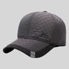 Nuevo Gorro Bordado con Cruz Otoño e Invierno Forro Polar Protección para Orejas Cálido Algodón Pico de Pato Gorra de Béisbol Casual para Papá Gorro para Cabeza Vieja a Prueba de Frío