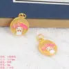 Nuevos accesorios de joyería diy de estilo nacional combinan con todo Conejito Rosa Caperucita Roja pulsera tocado material accesorios dorados arena lote