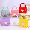 2026 Nuevo Bolso de Mano Transfronterizo para Mujer Mini Bolso Pequeño Bolso de Hombro Bolso Cruzado Bolso de Mujer Bolso de Gelatina Corazón