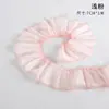 Gasa Perlada Estilo Francés Plisado Encaje Accesorios Florales Falda de Envoltura de Flores Hecho a Mano DIY Flor de Cinta Tienda de Flores Al por Mayor