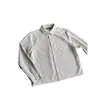 Camisa Rayada de Manga Larga de Moda Estilo Coreano para Hombre, Nuevo Modelo 2025, Camisa Casual de Alta Inteligencia, Top Versátil Retro