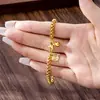 Collar de Cadena Sencilla para Mujer Joyería del Sudeste Asiático Transfronteriza Pulsera Tobillera de Oro de Arena Vietnamita Color Duradero Juego Artículo Más Vendido