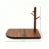 Estante organizador de esquina, estante decorativo de mesa para escritorio, estante de almacenamiento de escritorio, portavasos simple para el hogar y el dormitorio