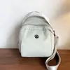 Nova Bolsa de Lona com Concha para o Verão de 2026, Bolsa Transversal de Ombro Casual da Moda para Mulheres, Pequena Bolsa de Design de Nicho Coreano