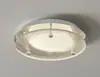 [Transfronteiriço] Luminária de Estudo, Luxo Leve Formato Redondo, Amiga dos Olhos para Quarto Principal, Luminária para Quarto de Crianças, Luminária de Teto para Quarto Estilo Bauhaus Minimalista