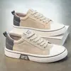 Zapatos de Lona para Hombre 2026 Nuevos de Verano Transpirables Versátiles de Caña Baja Zapatos de Tabla Deportivos Casuales Estudiante Ligeros de Tela