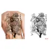 Tatuaje Temporal de Hierbas para Mitad de Espalda Pegatina Dragón Geisha Chhao Yun Pegatina de Tatuaje para Espalda Pegatina de Tatuaje Semi-Permanente de Jugo para Espalda
