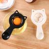 Horneado Hogar Gatito Clara de Huevo Yema de Huevo Filtro Proteína Huevo Líquido Separación Colador cuchara de condimento Utensilio de Cocina