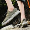 Sandálias Masculinas Verão Roupa Exterior Sapatos de Buracos Vazados Lazer ao Ar Livre Esportes Montanhismo Caminhada Vadeio Respirável Sapatos Masculinos