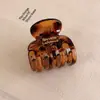 Acessório de Cabelo Presilha de Garra para Rabo de Cavalo Alto, Presilha Simples de Garra de Tubarão para Penteados Semi-Presos e Estilização