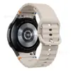 Adequado para Pulseira Samsung Watch7 Pulseira de Silicone Costurada Pulseira de Silicone Oficial Wave para Galaxy Watch7