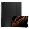 Para Samsung Tab S9 11 pulgadas cubierta de cuero plano plegable en tres partes Samsung Tab S9Plus funda abatible cubierta protectora