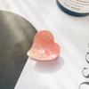 Dulce y Lindo Corazón Acético tamaño pequeño Pinza para el Cabello Agarre Pinza Tiburón Sentido Avanzado Pinza Lateral Pinza Superior Accesorios para el Cabello Tocado