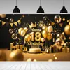 Novo Tecido de Fundo Feliz Aniversário Transfronteiriço Festa Carnaval Série Principal Decoração de Cena Faixa de Aniversário
