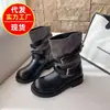Botines nuevos estilo coreano para Primavera/Otoño 2026, con bloques de color, punta redonda, apertura poco profunda, suela gruesa, antideslizantes, suaves, elásticos y cómodos, zapatos de moda