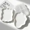 Jiahuimei Placa de Yeso Cemento Decoración Molde de Silicona Resina de Cristal DIY Bandeja de Almacenamiento Molde Alfombrilla