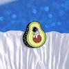 Medalla Fresca Nueva Transfronteriza de Aguacate Top Falda Jk Serie de Frutas de Dibujos Animados Broche Decorativo Fijo Joyería