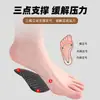 Plantillas Deportivas con Soporte de Arco Amortiguadoras de Impactos Esponja Fuerte de Alta Elasticidad PU Plantillas Ortopédicas Plantillas para Pie Plano y Arco