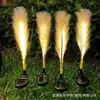 Venda direta da fábrica luzes solares de solo, luzes decorativas à prova d'água para exterior, decoração de jardim e gramado luzes de junco de fibra óptica
