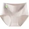 Ropa Interior de Algodón Puro de Alta Calidad Grado Médico para Bebés para Mujeres, Calzón Jacquard Sin Costuras con Entrepierna Extendida de 14 cm para Mujeres