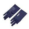Guantes de Seda de Hielo con Protección Solar para Hombres y Mujeres en Verano Ciclismo y Pesca al Aire Libre Antideslizantes Transpirables de Medio Dedo Sin Dedos Guantes de Protección Solar