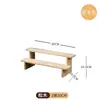 Estanterías de exhibición de madera maciza, estanterías de almacenamiento, figuras, muñecas, cajas sorpresa, juegos de té antiguos de varios niveles, botellas pequeñas de vino, adornos de té y artículos de estilo retro.