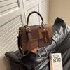 Bolso para Mujer Estilo Nuevo 2026 Tendencia Caliente Moda Bolso Cruzado Retro Versátil Bolso de Hombro Bloqueo de Color Bolso Cuadrado Pequeño