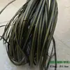 Cesta colgante mimbre imitación mimbre PE mimbre plástico tejido hilo de mimbre herramientas DIY hecho a mano material de reparación de corteza de ratán silla de mimbre