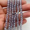 Accesorios de joyería con cuentas planas de 4/6/8 mm, artículos de alta calidad, de cristal y de ropa.