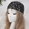 Gorro de Punto Hueco con Lentejuelas para Industria Pesada Sombrero con Colgante de Borla Retro Celebridad de Internet Personalidad Brillante Destello Gorro Pullover Venta al por Mayor
