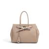 Bolsa Tote Masculina 2026 Novo Estilo Pasta Grande Capacidade Bolsa Tote Couro Genuíno Versátil Bolsa de Mão para o Dia a Dia Bolsa Feminina de Nicho