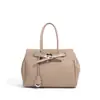 Nova bolsa tote de grande capacidade para o dia a dia, design exclusivo, bolsa de ombro cruzada, bolsa de mão versátil para o trabalho em couro genuíno