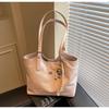 Bolsa de Ombro Elegante Transfronteiriça para Mulheres, Grande Capacidade, Nova Coleção Primavera 2026, Bolsa Tote Casual Versátil para Compras