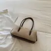 Bolso Boston de Mano para Mujer 2026 Otoño Retro Casual Moda Bolso de Axila Viaje Temperamento Elegante Bolso de Hombro Único para Mujer