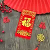 2023 novo papel revestido dourado porta dinheiro adesivos um pacote de 100 peças Hainan tradicional Ano Novo direto da fábrica atacado