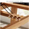 Mesa de Té Plegable de Madera Maciza para Uso Doméstico, Adecuada para Ventanas de Bahía, Dormitorio, Tatami Estilo Japonés, o como Mesa Pequeña de Cama