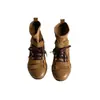 Gu YunRetro Botas de Encaje Feas Lindas para Mujer 2026 Nuevos Colores de Otoño Bloque de Color Botas de Senderismo Deportivas Casuales Botas Martin para Mujer