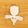 Cinta de Malla Fresca Accesorios de Moño de Perlas Flor de Tela Hecha a Mano Hilo Tejido Tela de Organza Accesorios de Ropa DIY