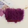 Directo de fábrica pieza de rasgar fuego tela de plumas accesorios hechos a mano diy ropa falda plumas decorativas venta al por mayor