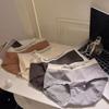 Ropa interior de algodón Morandi algodón entrepierna transpirable invierno suave ceroso calzoncillos lindos elástico transpirable pantalones deportivos