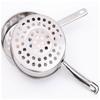 Fideos derramados colador de pescado accesorios para fideos herramientas colador de acero inoxidable comercial masa pescado cucharón de pescado camarones fríos cuchara de caballo