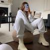 Botas calcetín mujer 2021 otoño e invierno Nuevas casuales de suela gruesa talla grande Populares en la red botas cortas de punto para mujer talla grande transfronteriza botas de mujer al por mayor
